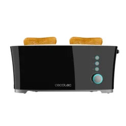 Tostador Cecotec Toast&Taste Extra Double B 1350W 7 potencias negro