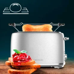 Tostador Cecotec Toast&Taste 1000 Retro Double 980W diseño retro