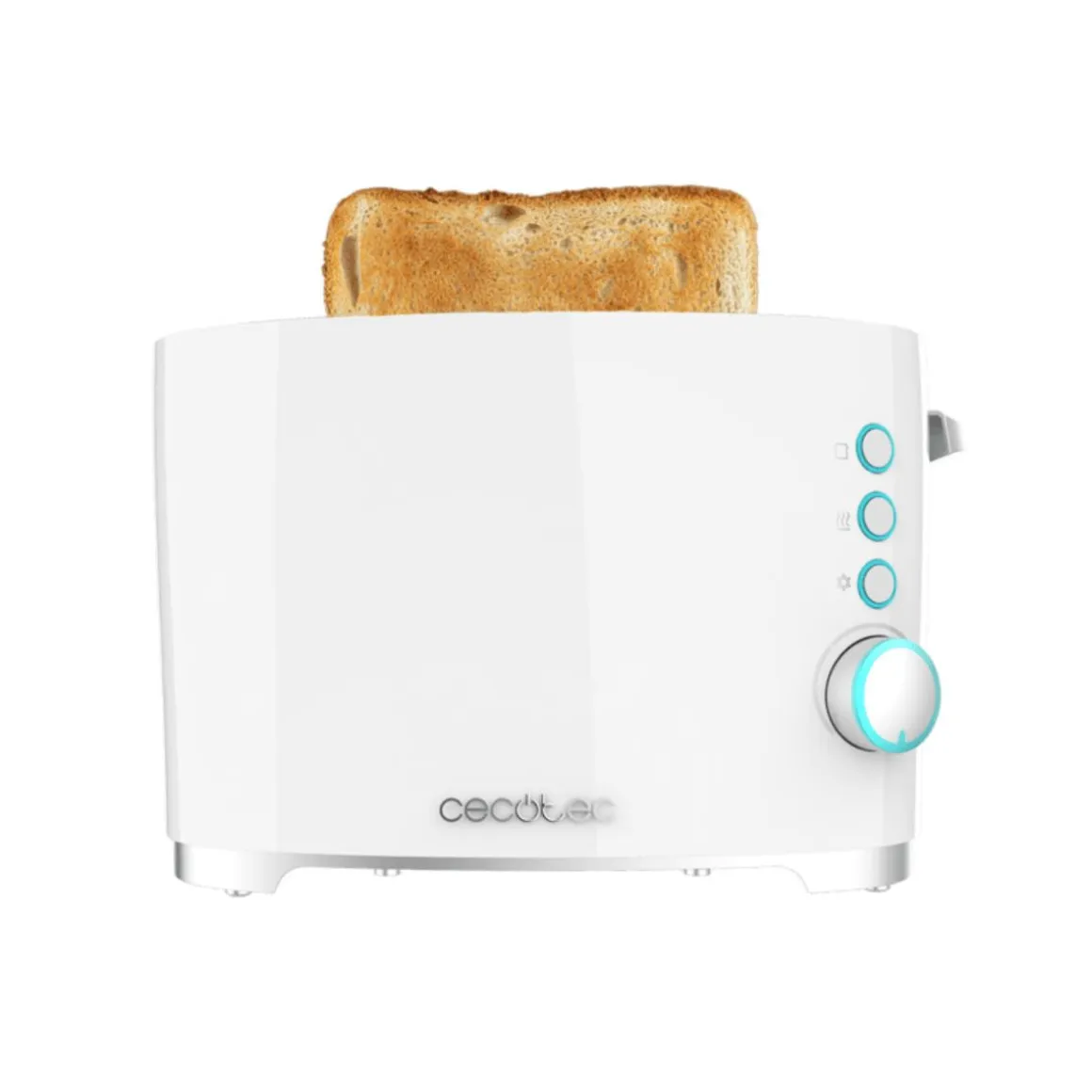 Tostador Cecotec Toast&Taste Double W 650W 7 potencias blanco