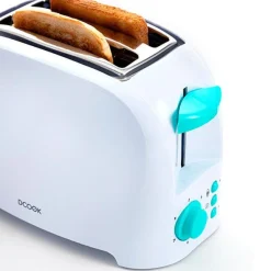 Tostador Dcook 750W 3 Funciones blanco