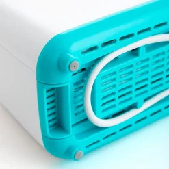 Tostador Gallery Dcook 800W ranura larga 3 funciones 7 posiciones de tostado blanco/azul