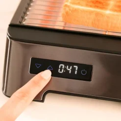 Tostador horizontal Cecotec NiceSlice Touch 1000W control táctil
