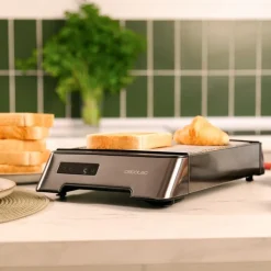 Tostador horizontal Cecotec NiceSlice Touch 1000W control táctil