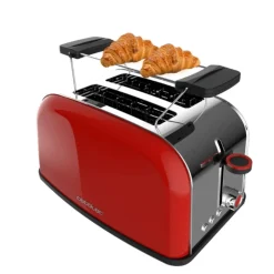 Tostador vertical Cecotec Toastin’ Time 850W diseño vintage ranura corta