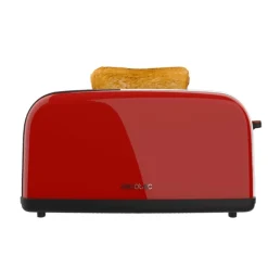 Tostador vertical Cecotec Toastin’ Time 850W diseño vintage ranura larga