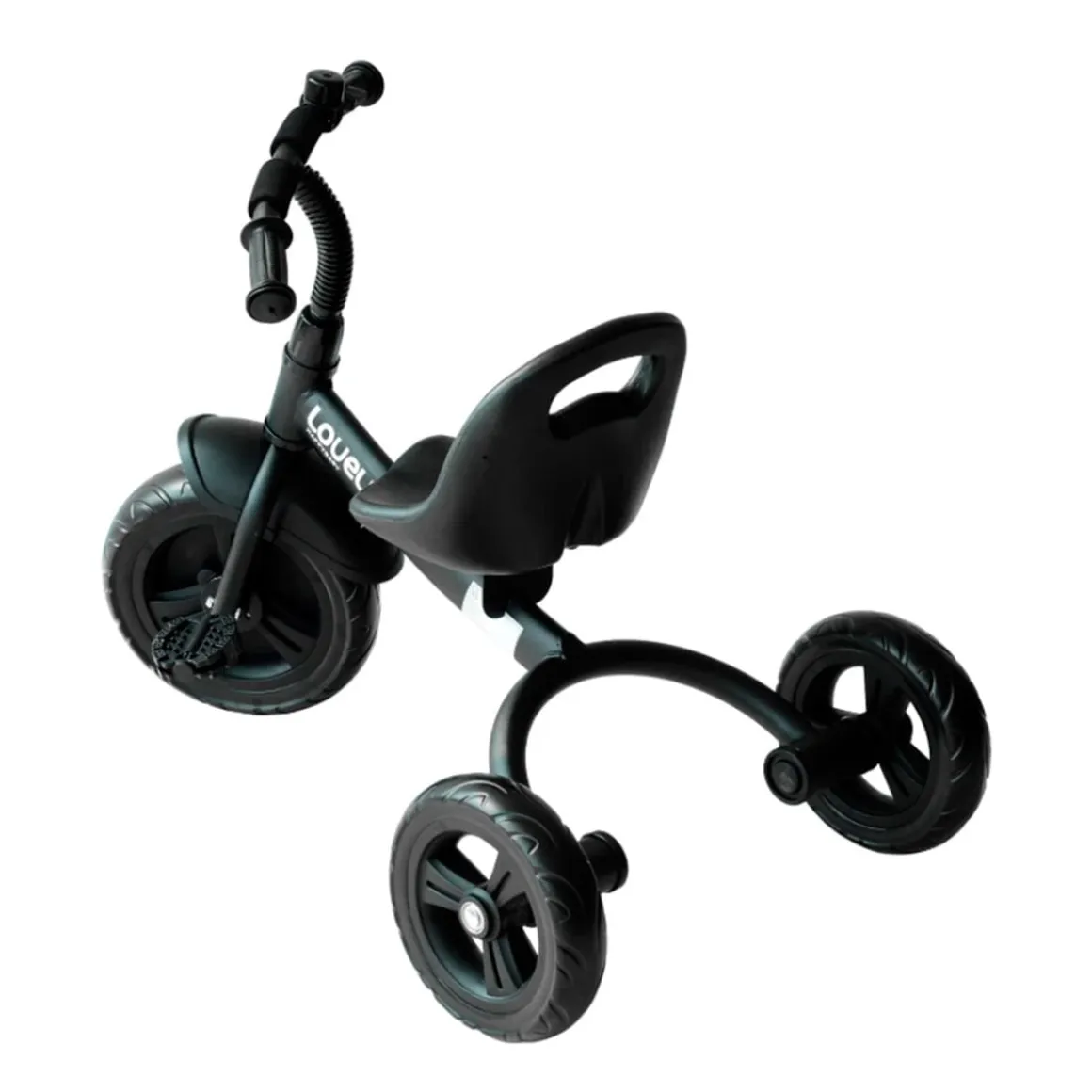 Triciclo Homcom 3 ruedas +18M negro 55x49x74 cm