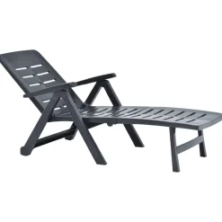Tumbona Aitana plegable con respaldo reclinable 96x72x189 cm
