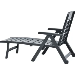 Tumbona Aitana plegable con respaldo reclinable 96x72x189 cm