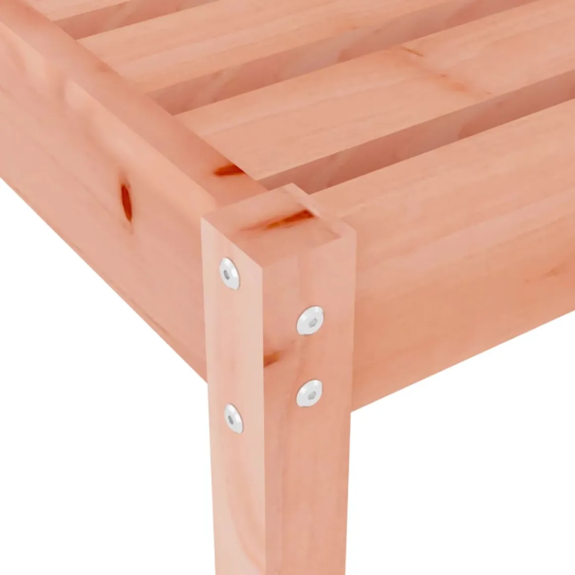Tumbona de madera maciza de pino 199,5x60x74 cm
