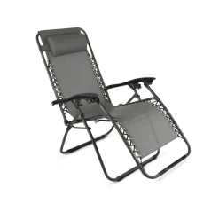 Tumbona relax Gravity reclinable con cojín 110x65x90 cm