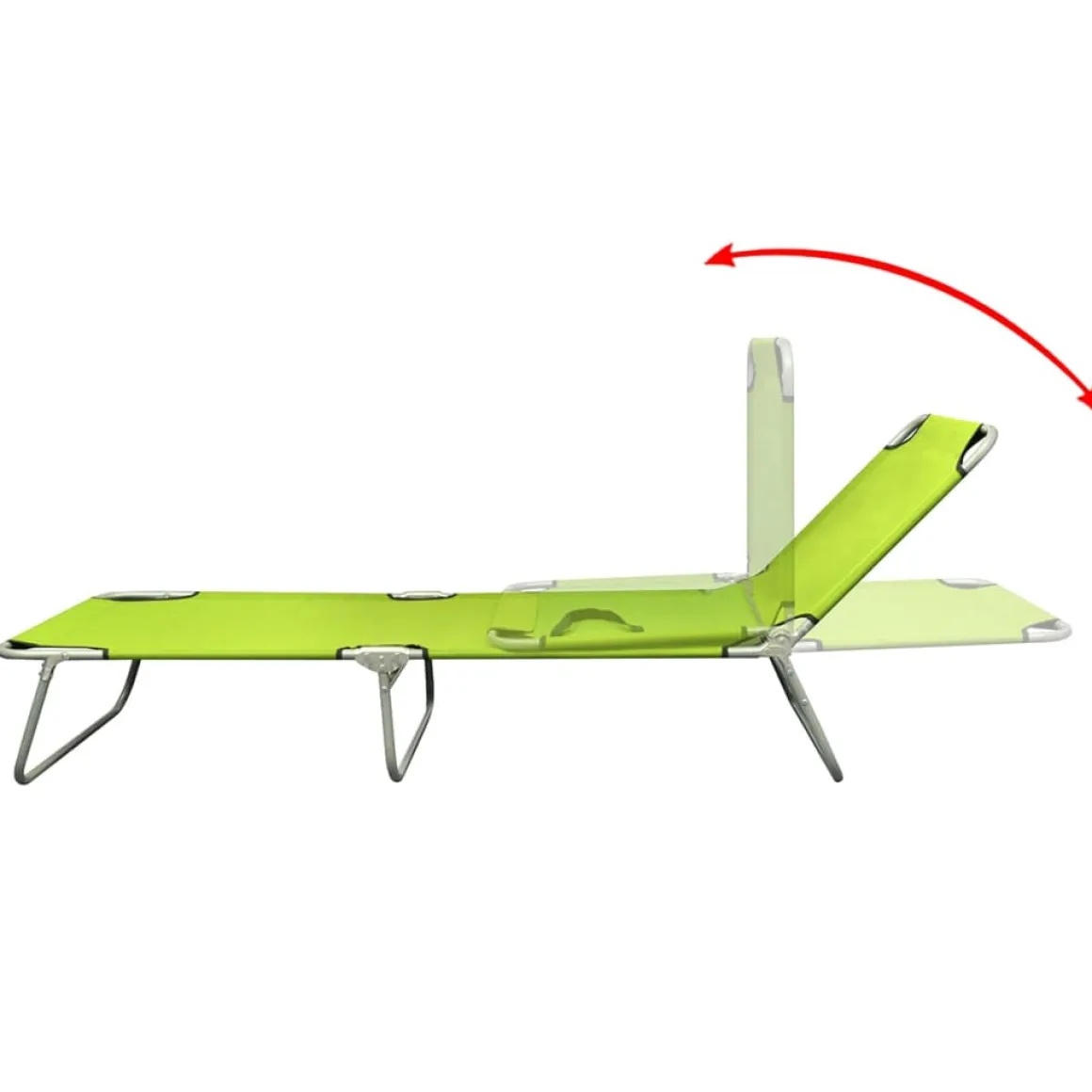 Tumbona relax Maldivas respaldo regulable 27x58x189 cm