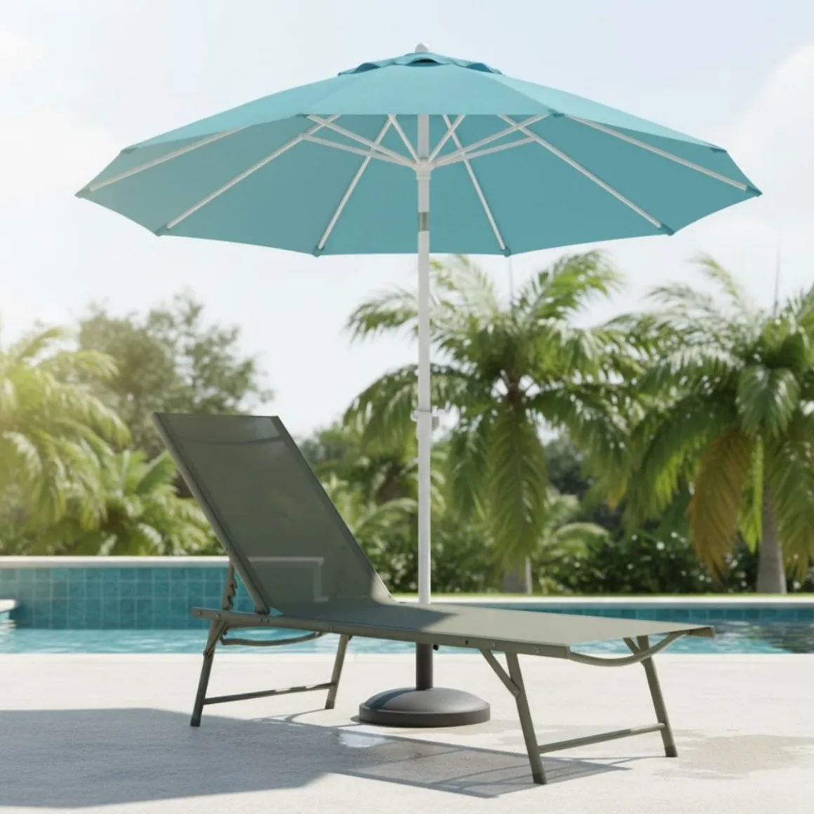 Tumbona relax Nadal plegable respaldo ajustable 33x55x182 cm