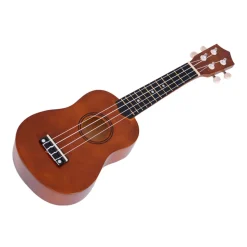 Ukelele soprano Homcom 4 cuerdas ajustables 53x17,5x6,2 cm