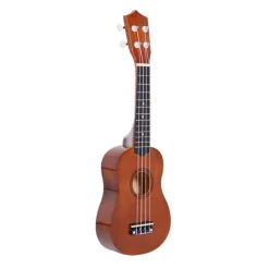 Ukelele soprano Homcom 4 cuerdas ajustables 53x17,5x6,2 cm