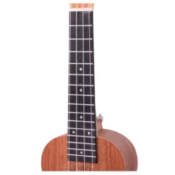 Ukelele soprano Homcom 4 cuerdas ajustables madera 53x17,5x6,2 cm