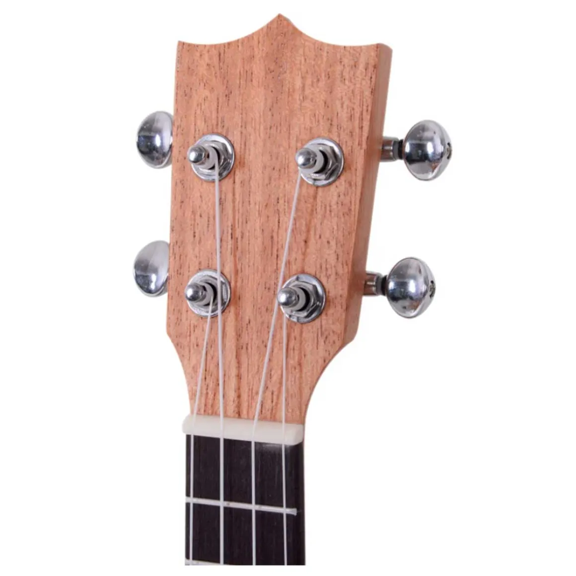 Ukelele soprano Homcom 4 cuerdas ajustables madera 53x17,5x6,2 cm