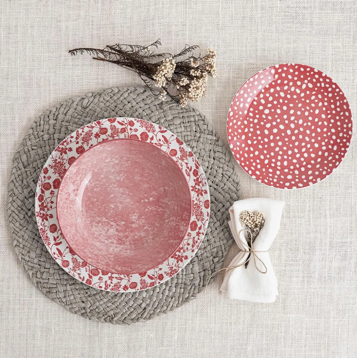 Vajilla Aquilea Bidasoa 12 piezas 4 servicios porcelana