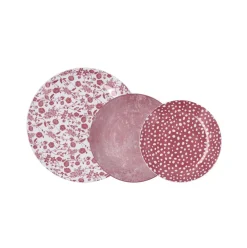 Vajilla Aquilea Bidasoa 12 piezas 4 servicios porcelana