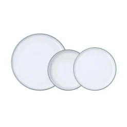Vajilla Bodo Luminarc 12 piezas 4 servicios cerámica verde/blanco