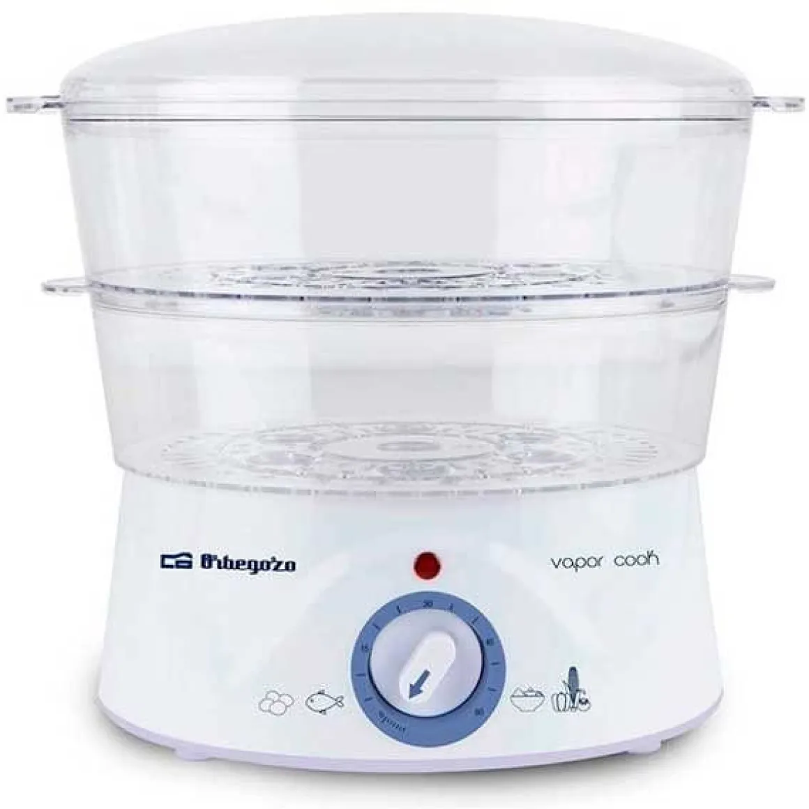 Vaporera CO 4000 Orbegozo 5L + recipiente especial arroz