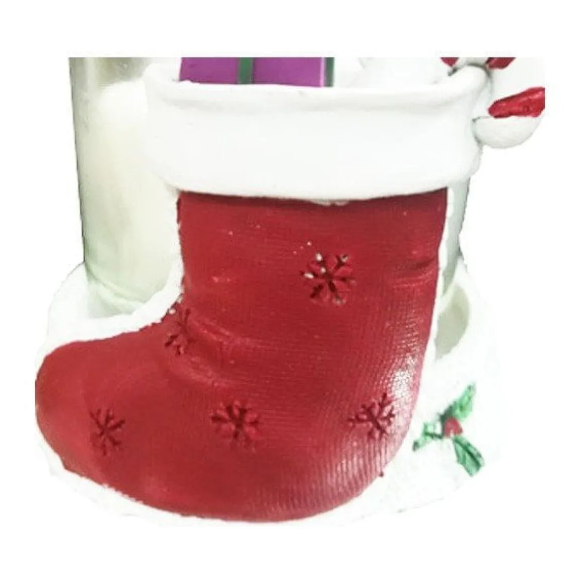 Vela calcetín Papá Noel