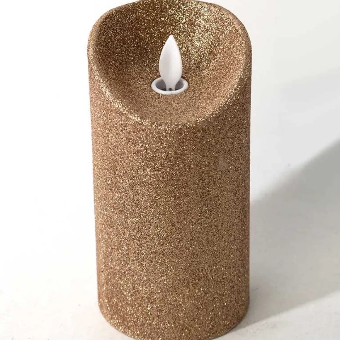 Vela de luz LED glitter