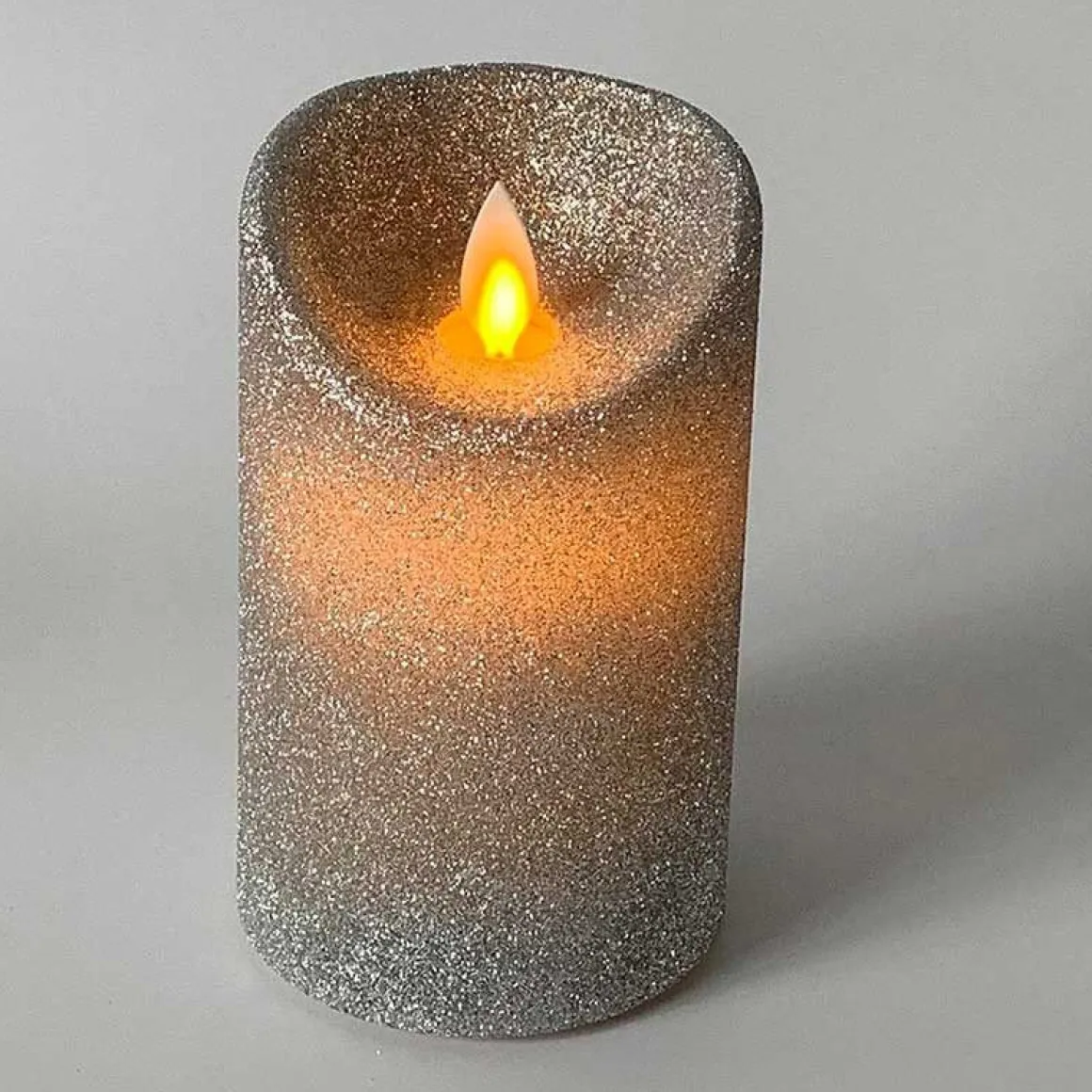 Vela de luz LED glitter