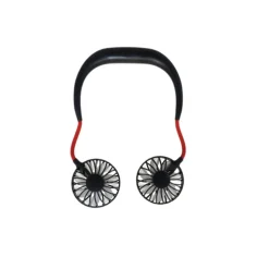 Ventilador de cuello 5W 3 velocidades rojo/negro