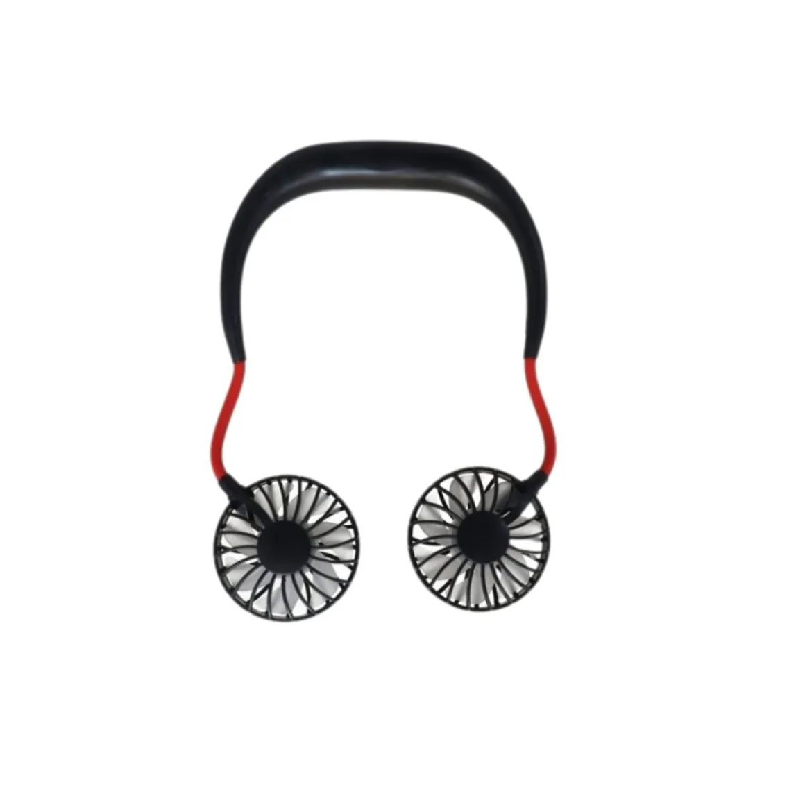 Ventilador de cuello 5W 3 velocidades rojo/negro