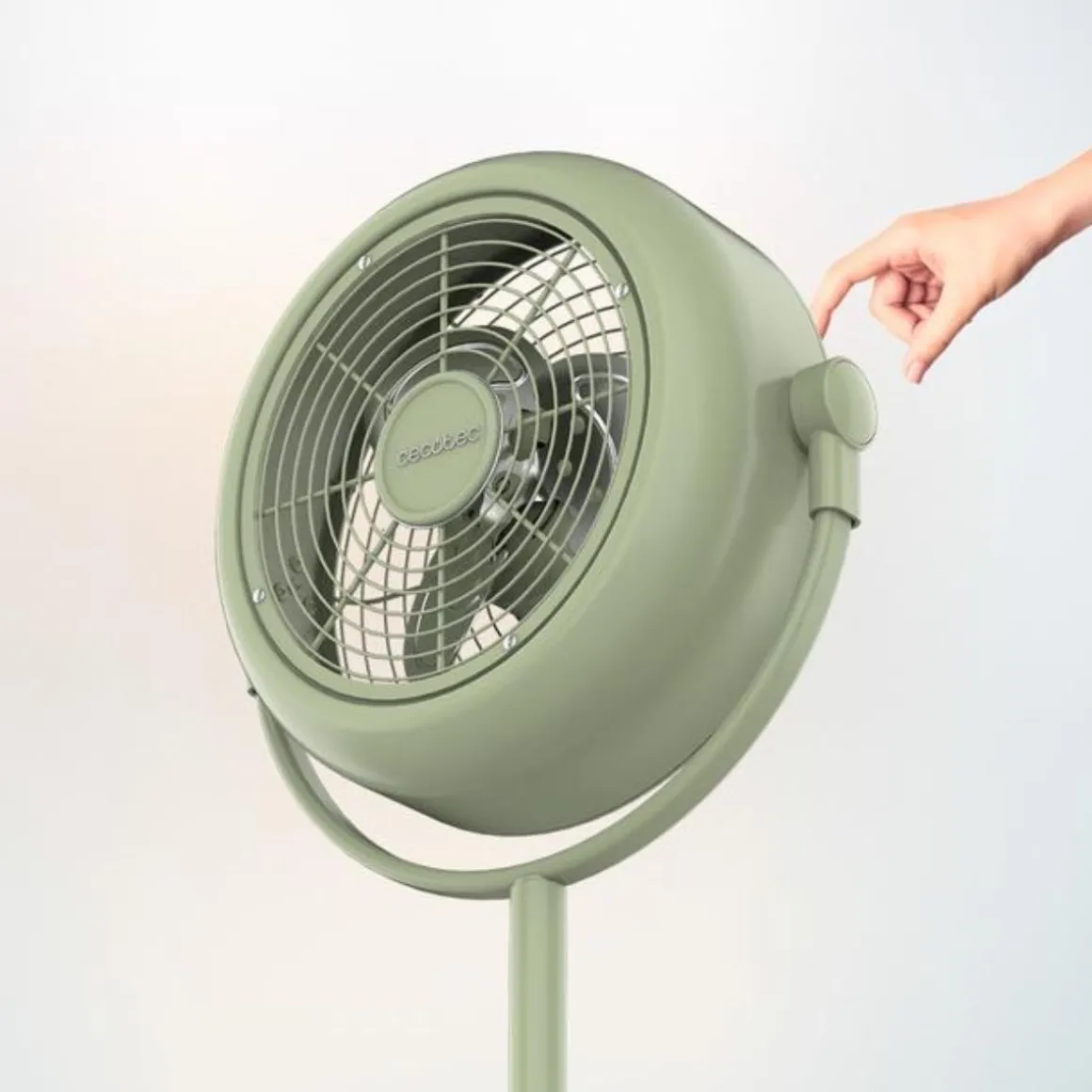 Ventilador de pie Cecotec EnergySilence 250 ClassicStyle 25W 3 aspas 2 velocidades