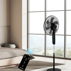 Ventilador de pie Cecotec EnergySilence 610 MaxFlow 70W 6 aspas negro