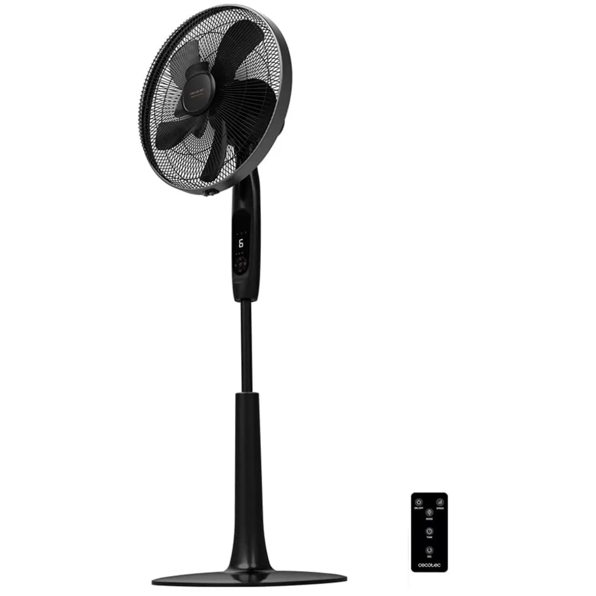 Ventilador de pie Cecotec EnergySilence 1020 ExtremeConnected 60W 10 aspas negro