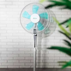 Ventilador de pie Cecotec EnergySilence 530 Power Connected 50W 5 aspas 110-130 cm