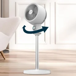 Ventilador de pie Cecotec EnergySilence 900 Cyclone 35W oscilante blanco