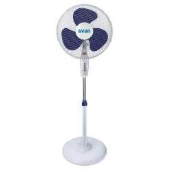 Ventilador de pie Svan SVP401600MOBA 40W 3 aspas mando a distancia blanco