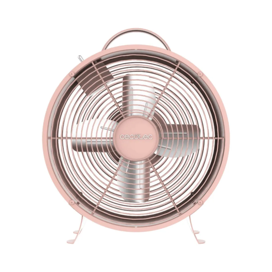 Ventilador de sobremesa Cecotec EnergySilence 400 RetroDesk 25W 4 aspas