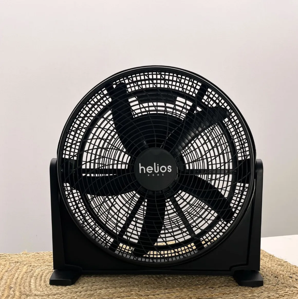 Ventilador de suelo Calima Helios Home 105W orientable negro Ø50 cm