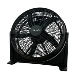 Ventilador de suelo Calima Helios Home 105W orientable negro Ø50 cm