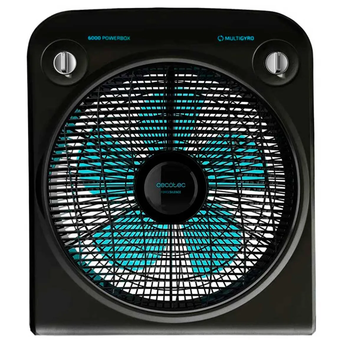 Ventilador de suelo Cecotec EnergySilence 6000 Power Box Black 50W 5 aspas 3 velocidades negro