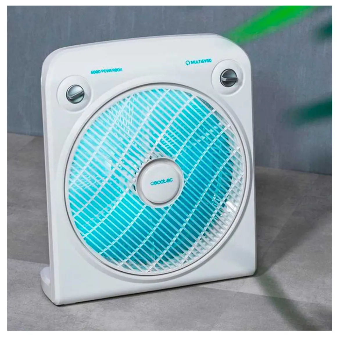 Ventilador de suelo Cecotec EnergySilence 6000 Power Box 50W 3 velocidades blanco 16,5x14,8x5,5 cm