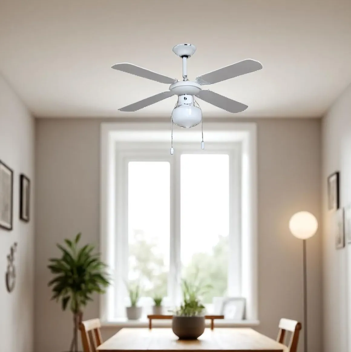 Ventilador de techo Algarve 50W 4 aspas blanco Ø106 cm