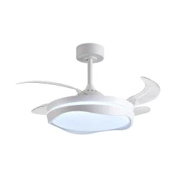 Ventilador de techo Almati Bel Air 72W 4 aspas retráctiles con luz LED Ø108 cm