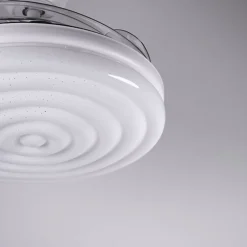 Ventilador de techo Arcos Bel Air 72W 4 aspas retráctiles mando a distancia blanco Ø108 cm