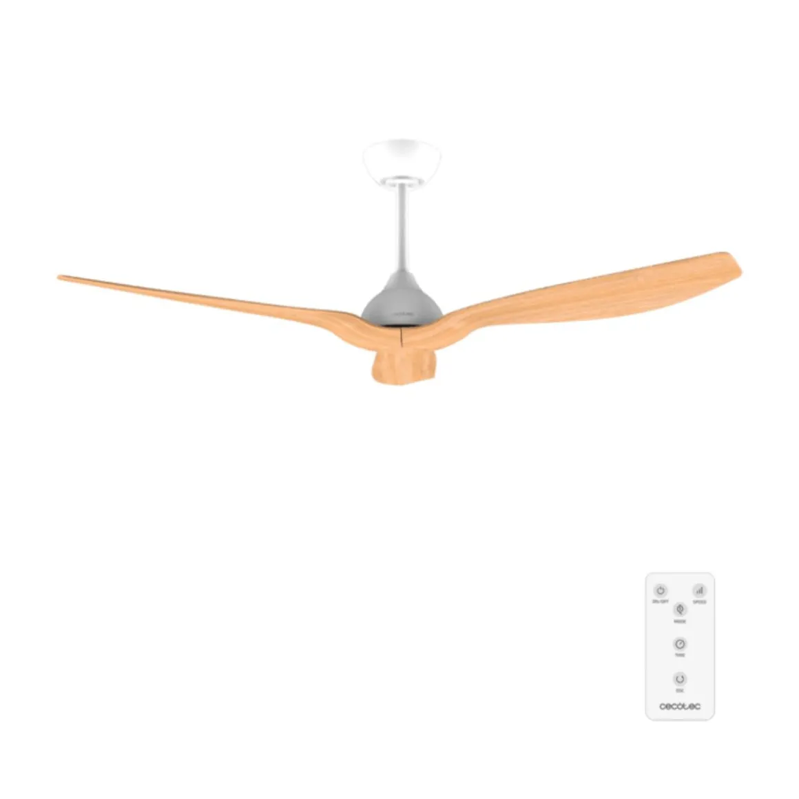 Ventilador de techo Cecotec EnergySilence Aero 5200 35W 3 aspas con mando a distancia Ø132 cm