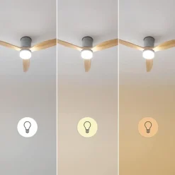 Ventilador de techo Cecotec EnergySilence Aero 5600 Classic 40W 3 aspas 6 velocidades Ø132 cm