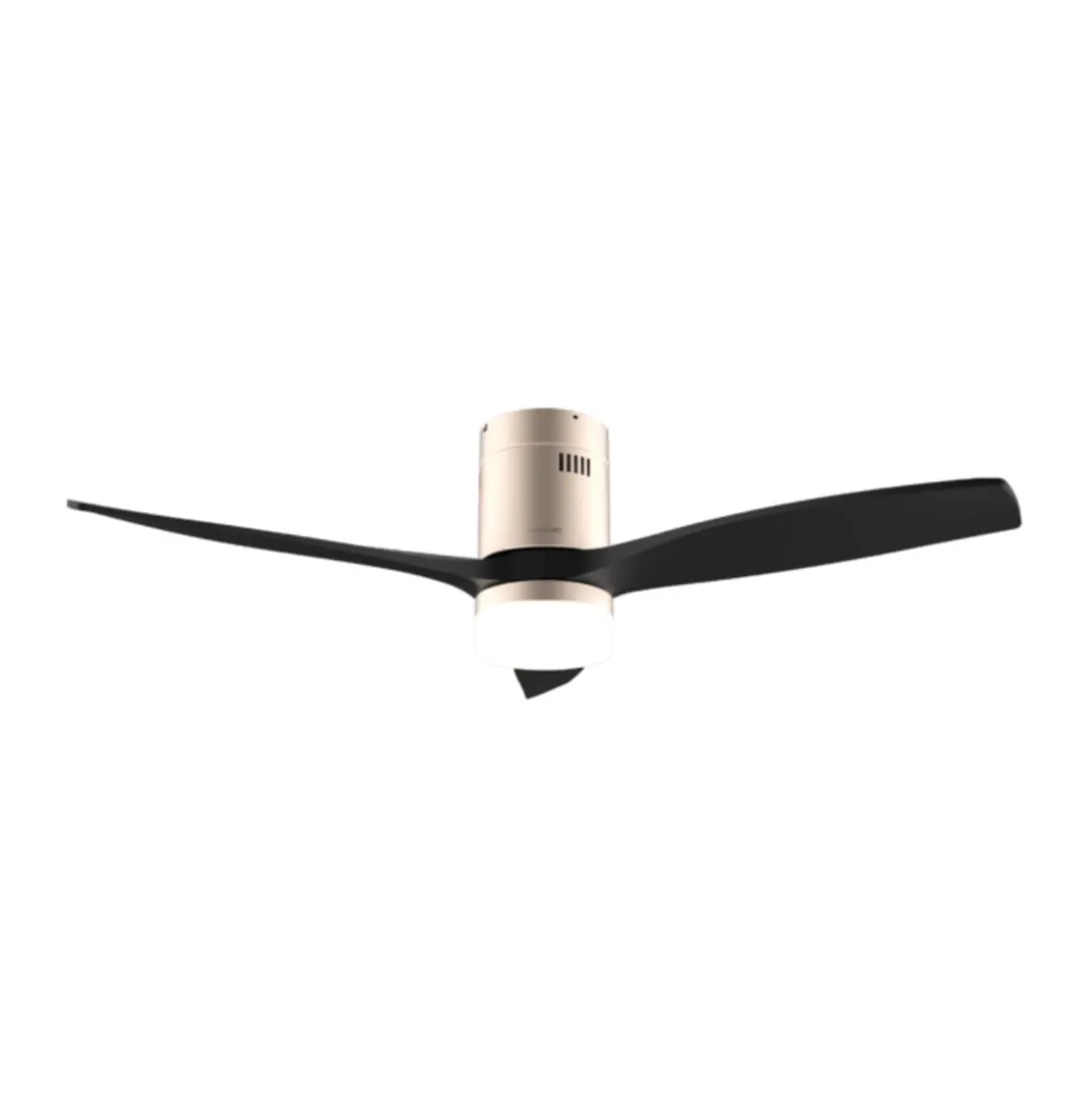 Ventilador de techo Cecotec EnergySilence Aero 5600 Aqua 40W 3 aspas Wifi dorado/negro Ø132 cm