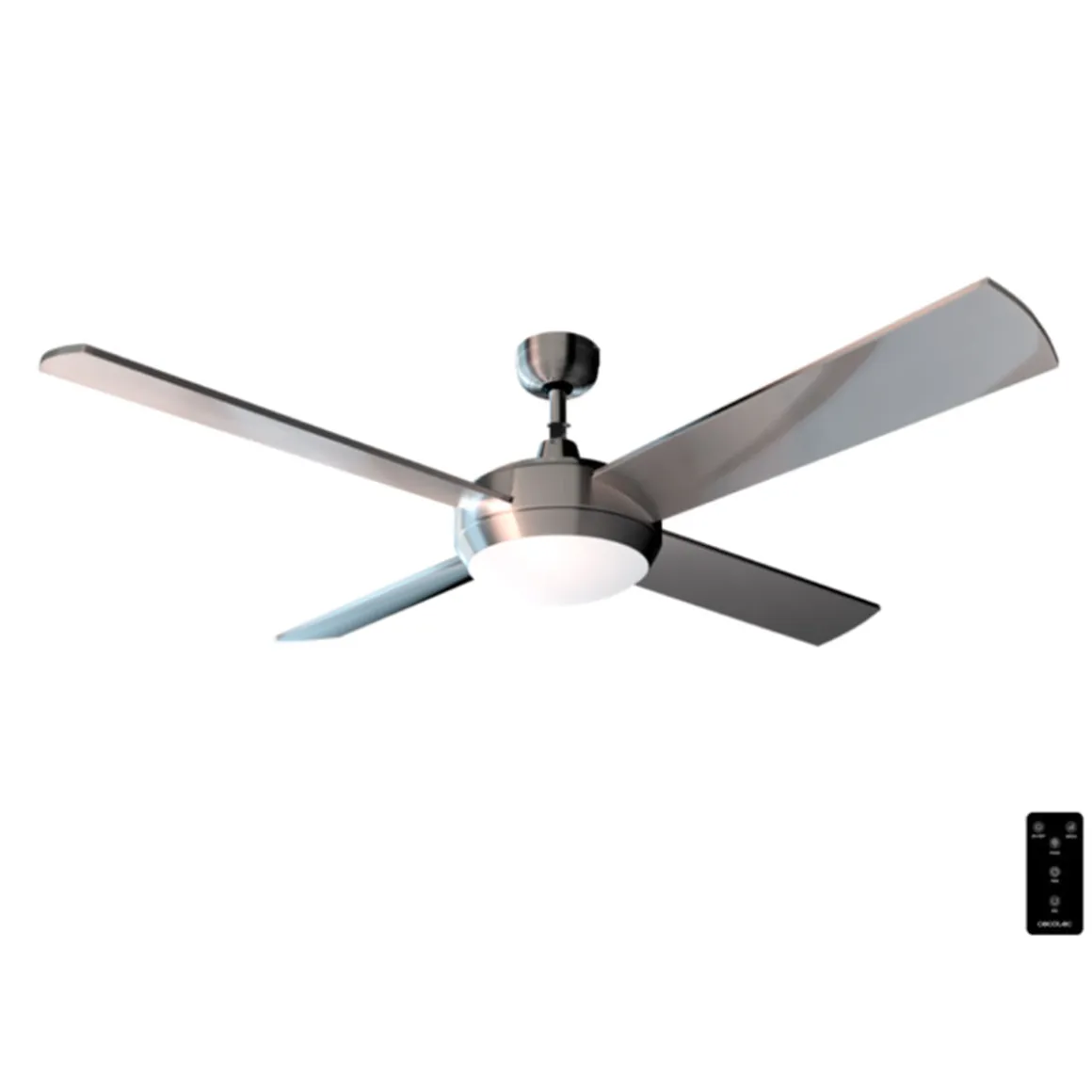 Ventilador de techo Cecotec EnergySilence Aero 570 60W 4 aspas mando a distancia gris