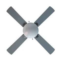Ventilador de techo Cecotec EnergySilence Aero 450 50W 4 aspas reversibles blanco/gris
