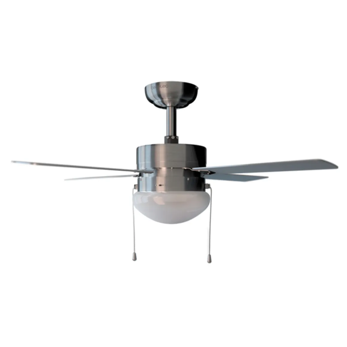 Ventilador de techo Cecotec EnergySilence Aero 450 50W 4 aspas reversibles blanco/gris