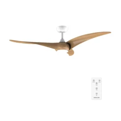 Ventilador de techo Cecotec EnergySilence Aero 5295 40W 3 aspas natural/blanco Ø137 cm